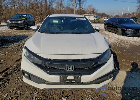 2019 Honda Civic Sport from USA, damaged, VIN 2HGFC2F82KH526382